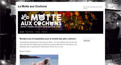 Desktop Screenshot of lamotteauxcochons.com